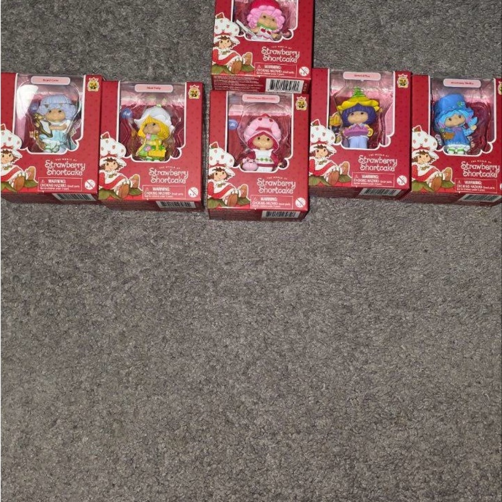 Mini Doll Set - Blue, Yellow, Pink